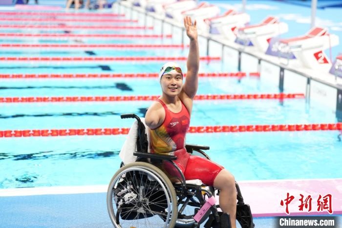 巴黎残奥会中国代表团旗手蒋裕燕邸东东揽获多