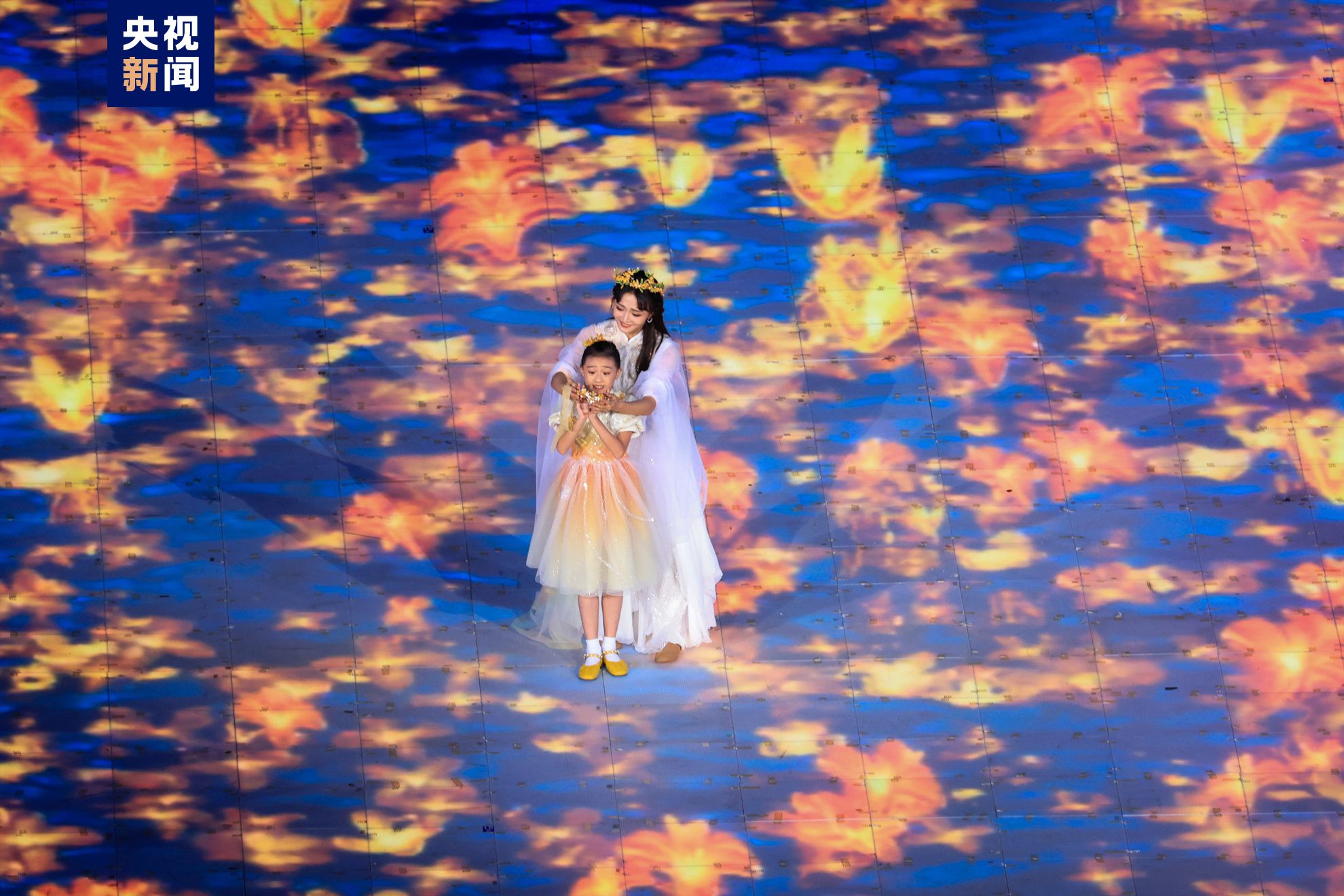 杭州亚残运会开幕式全要素彩排 热场表演与主火