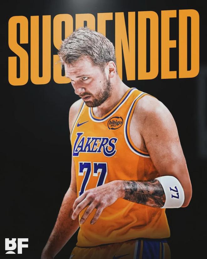 东契奇16次技术犯规被禁赛 罚款5000美元引热议