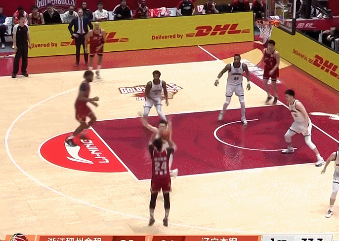 浙江队力克辽宁锁定卡位战关键胜利